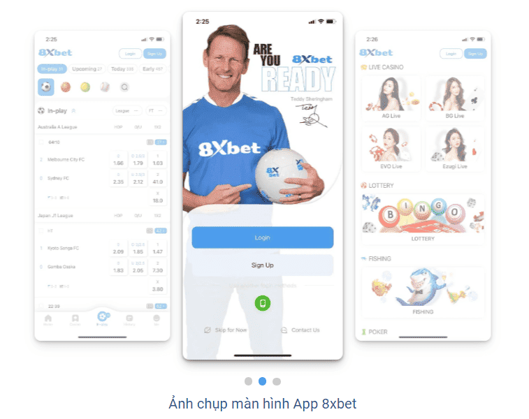 App 8xbet tối ưu hiển thị mượt mà trên mọi dòng điện thoại