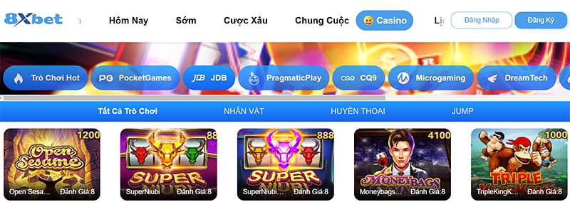 Lý do slot game 8xbet luôn nằm trong top lựa chọn của người chơi