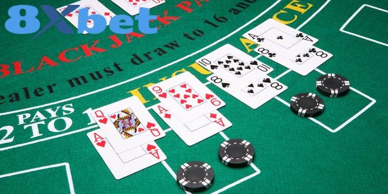 Các bước tính điểm trong Xì Dách 8xbet khá đơn giản