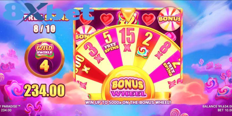 Đa dạng tính năng hữu ích có trong nổ hũ bánh ngọt 8xbet